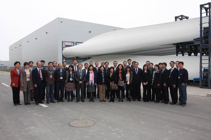 2010年春季企業(yè)互訪第一站——走近世界最大風(fēng)機(jī)設(shè)備制造企業(yè)維斯塔斯